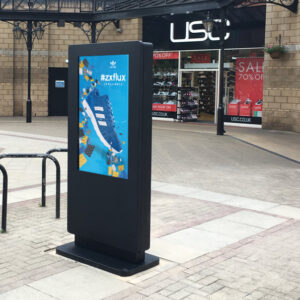 freestanding LCD signage